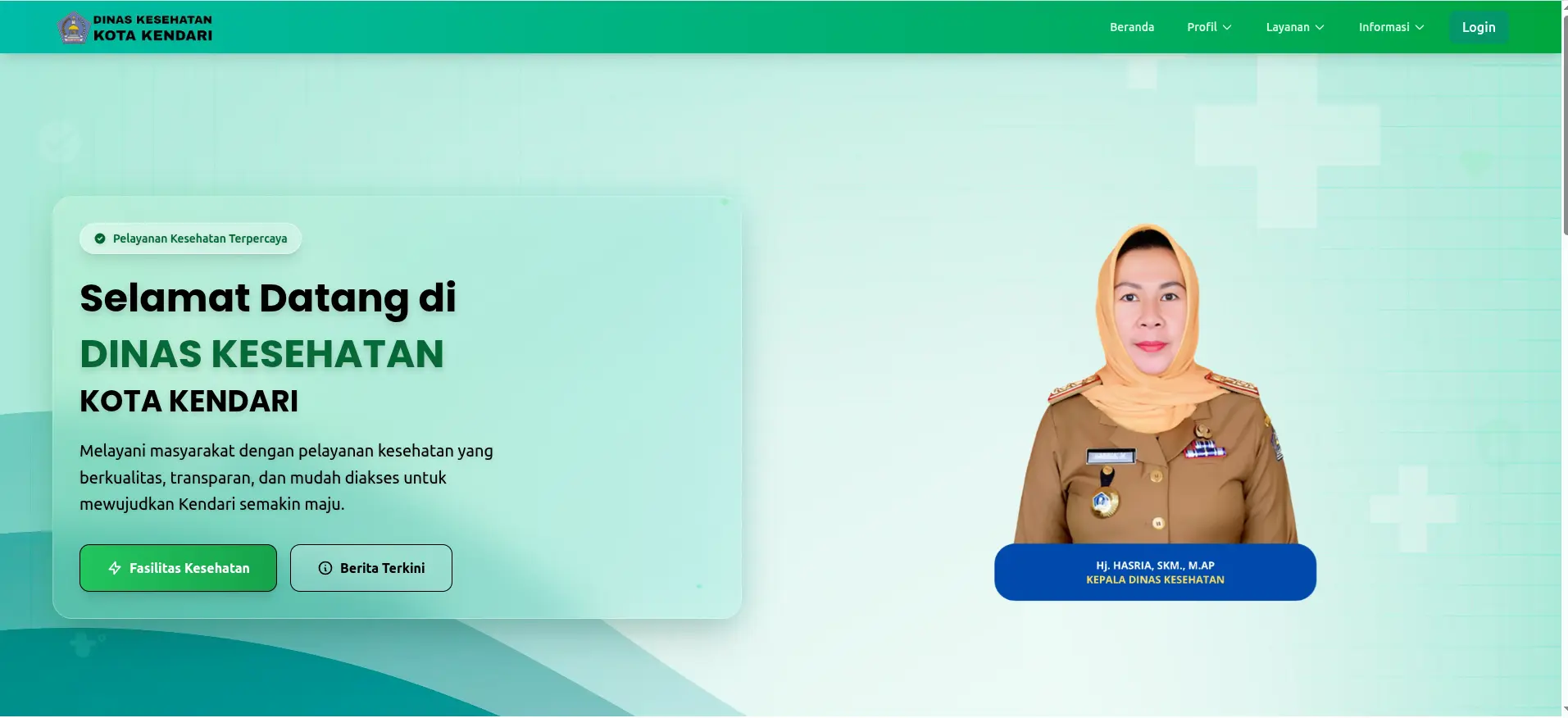 Web Dinas Kesehatan